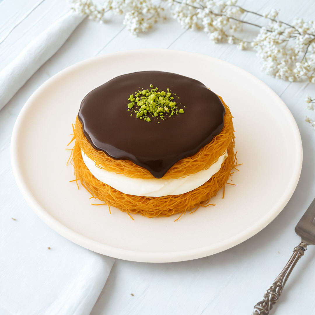 Creamy Kunafa with Nutella